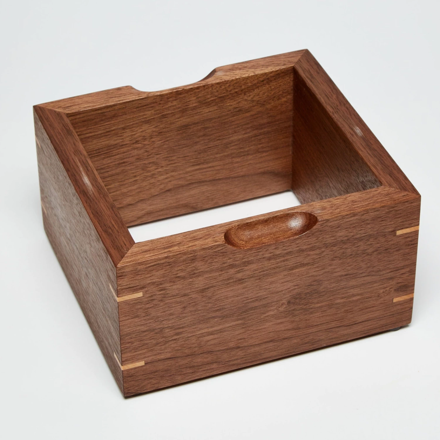 Artisans And Arthropods Deluxe Walnut Countertop Compost Bin 7 Artisans And Arthropods Deluxe Walnut Countertop Compost Bin - Image 5