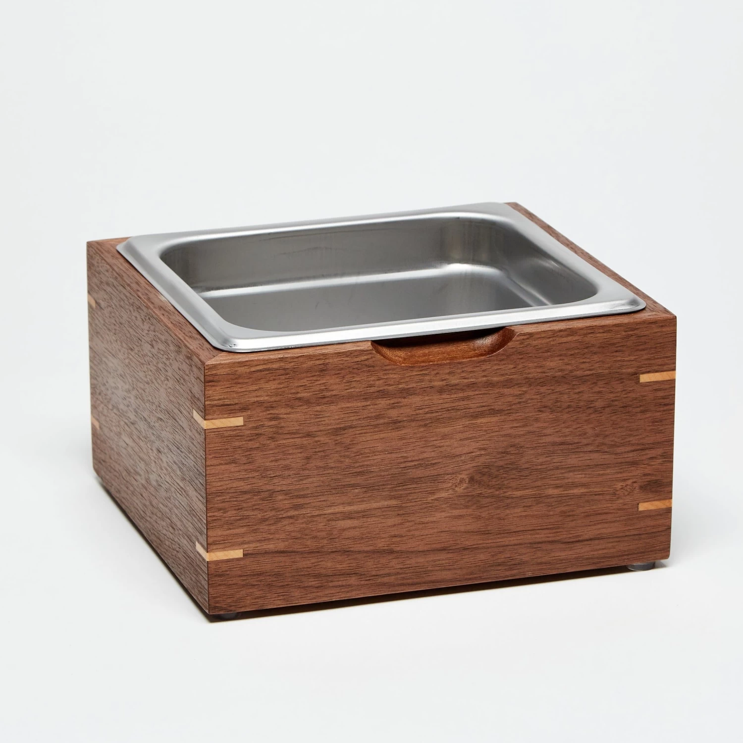 Artisans And Arthropods Deluxe Walnut Countertop Compost Bin 6 Artisans And Arthropods Deluxe Walnut Countertop Compost Bin - Image 4