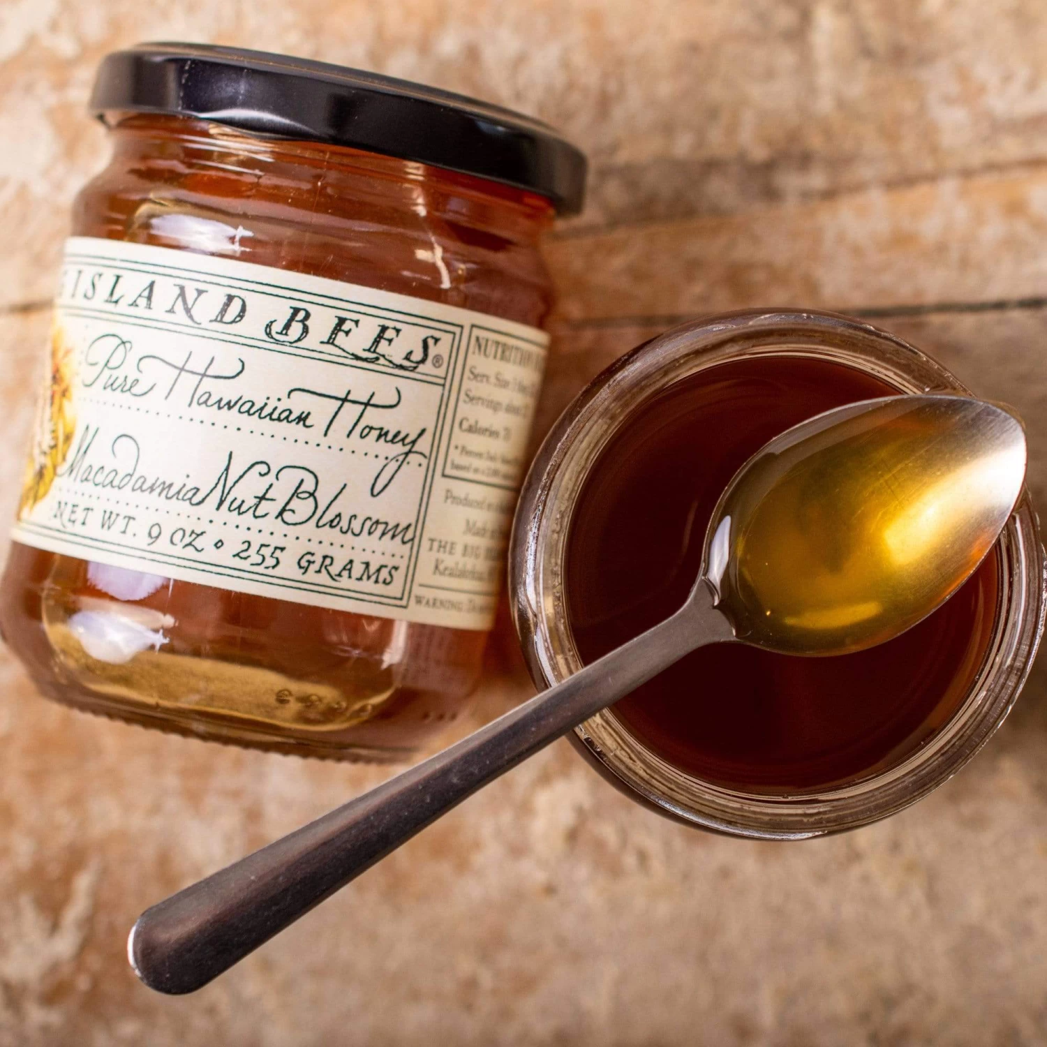 Big Island Bees Macadamia Nut Blossom Honey 3 Big Island Bees Macadamia Nut Blossom Honey - Image 2