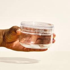 Cellarmate Charmy Clear Storage Jars — Short -Cooking Tools Store cellarmate charmy clear storage jars short equipment japan gold medium 350ml 175570