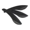 Cheese Grotto Sustainable PaperStone® Black Resin Cheese Knives -Cooking Tools Store cheese grotto sustainable paperstone black resin cheese knives milk street store 28303262908473