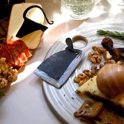 Citrine Mouse Cheese Knife 7 Citrine Mouse Cheese Knife -Cooking Tools Store citrine forged iron cheese knife mouse kitchen knives magenta 479448