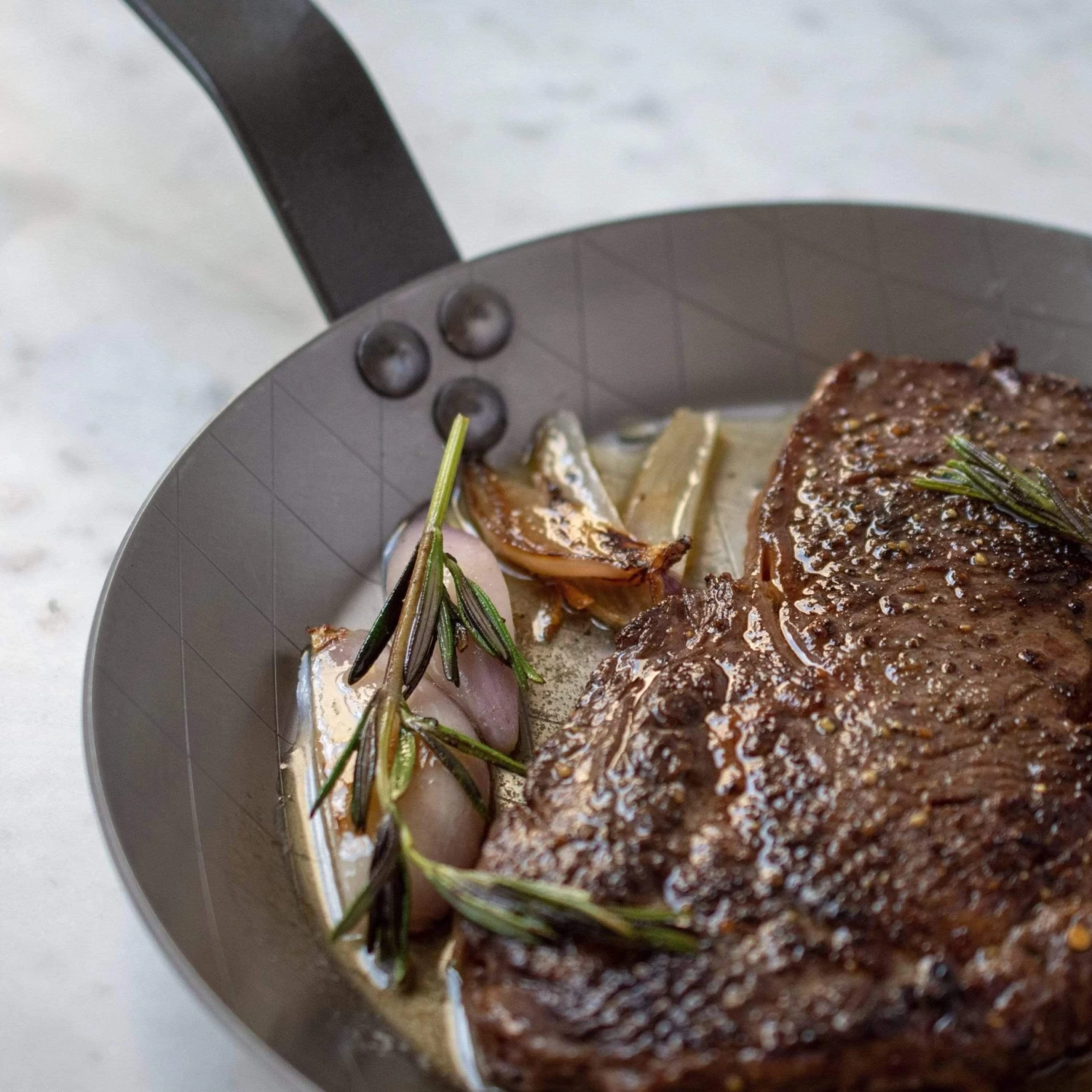 De Buyer Mineral B Steak Frypan 5 De Buyer Mineral B Steak Frypan - Image 3
