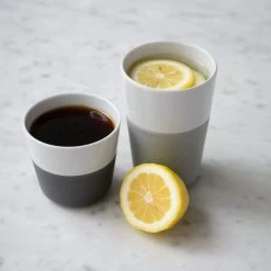 Eva Solo Cafe Latte Tumblers - Set Of 2 -Cooking Tools Store eva solo cafe latte tumblers set of 2 counterpoint 28231057506361