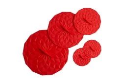GIR Silicone Round Suction Lid — Set Of 5