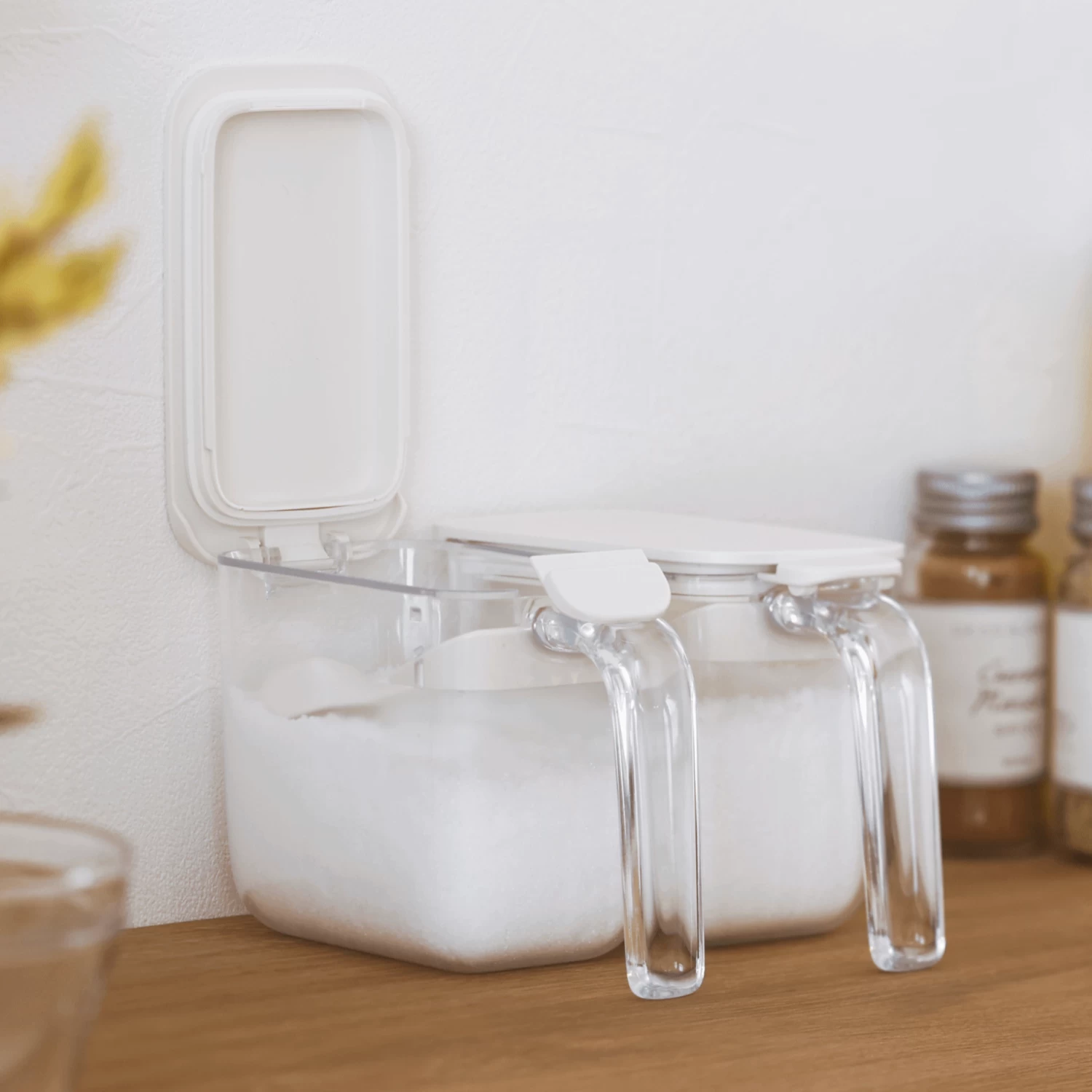 Marna Good Lock Salt And Sugar Container — Set Of 2 4 Marna Good Lock Salt And Sugar Container — Set Of 2 - Image 2