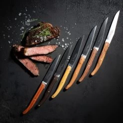 Goyon Mixed Wood Brasserie 6-Piece Steak Knives With Beech Wooden Gift Box 7 Goyon Mixed Wood Brasserie 6-Piece Steak Knives With Beech Wooden Gift Box -Cooking Tools Store goyon mixed wood brasserie 6 piece steak knives with beech wooden gift box goyon 28381605298233