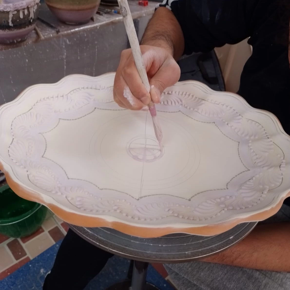 Guelaguetza Designs Large Oval Platter 5 Guelaguetza Designs Large Oval Platter - Image 3