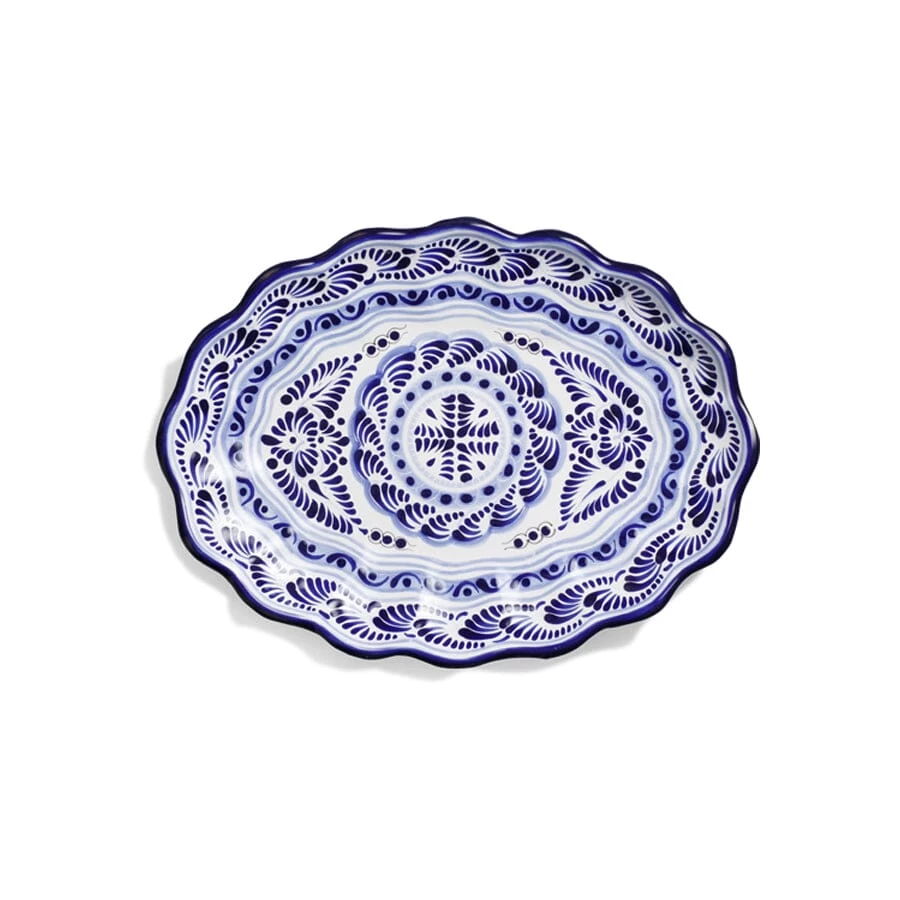 Guelaguetza Designs Large Oval Platter 3 Guelaguetza Designs Large Oval Platter