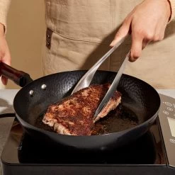 JIA Inc. Carbon Steel Frying Pan -Cooking Tools Store jia carbon steel frying pan equipment counterpoint 461571