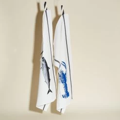 La Cerise Sur Le Gateau Tea Towels - Marine Life