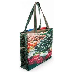 Maron Bouillie Market Tote "Eggplant - Zucchini" -Cooking Tools Store maron bouillie market tote eggplant zucchini la boite a maron 462638