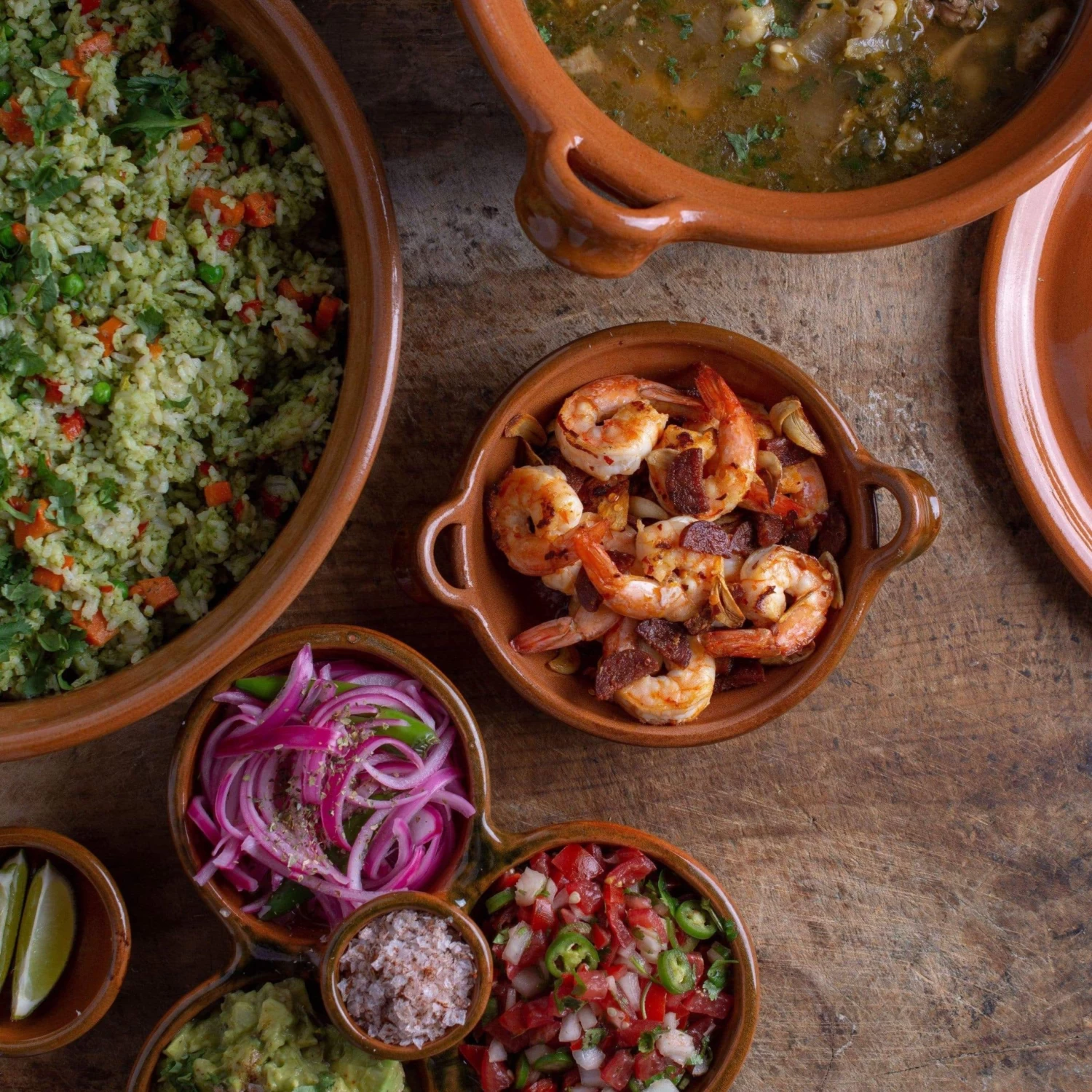 Mexican Terra Cotta Mini Unlidded Cazuela — Set Of 2 6 Mexican Terra Cotta Mini Unlidded Cazuela — Set Of 2 - Image 4