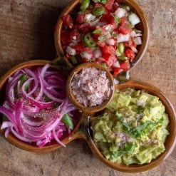 Mexican Terra Cotta Triple-Bowl Appetizer Plate -Cooking Tools Store mexican terra cotta triple bowl appetizer plate ancient cookware 28277259599929