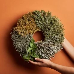 Milk Street Essential Herb Wreath -Cooking Tools Store milk street essential herb wreath pantry creekside farms 268591