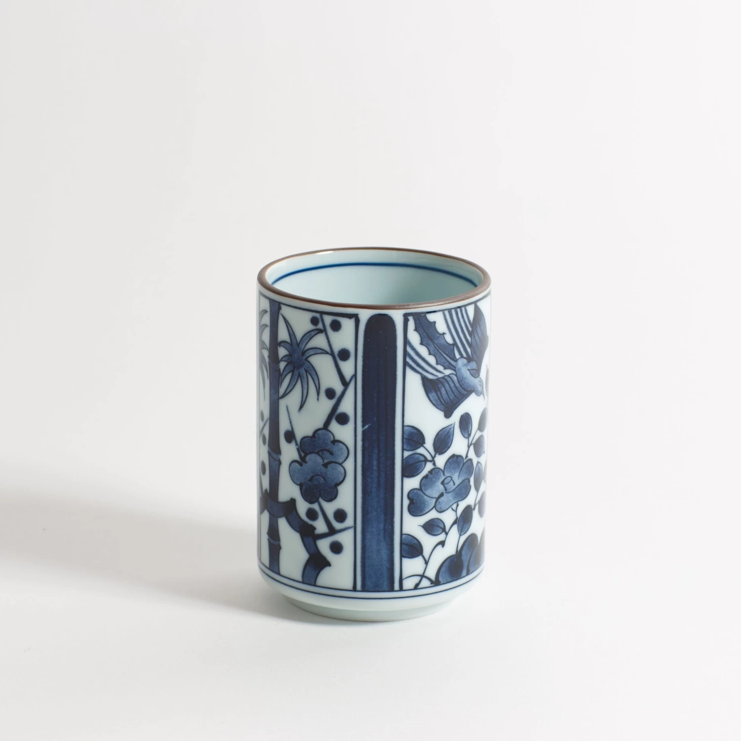 Miya Company Blue Patterns Teacups — Set Of 4 8 Miya Company Blue Patterns Teacups — Set Of 4 - Image 6