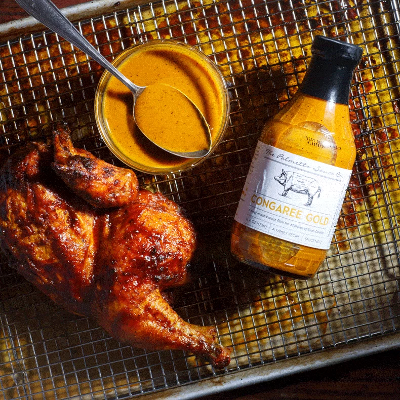 Palmetto Sauce Company Congaree Gold Mustard BBQ Sauce 4 Palmetto Sauce Company Congaree Gold Mustard BBQ Sauce - Image 2