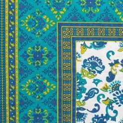 Serrv International Hand-Dyed Indian Tablecloth -Cooking Tools Store serrv international hand dyed indian tablecloth serrv international monsoon flower 28137620897849