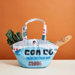 Serrv International Recycled Feed Bag Market Tote 7 Serrv International Recycled Feed Bag Market Tote -Cooking Tools Store serrv recycled feedbag market tote serrv international 540355