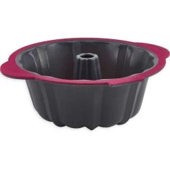 Trudeau Structure Silicone Pro Fluted 10 Cup Cake Pan