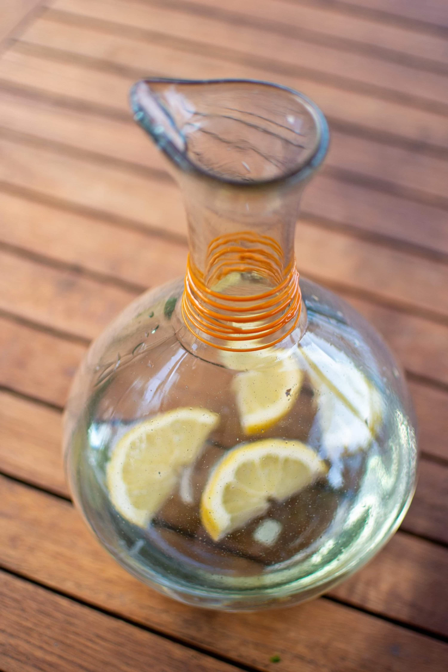 Verve Culture Handblown Glass Carafe 4 Verve Culture Handblown Glass Carafe - Image 2