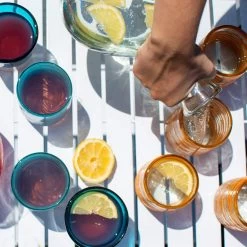 Verve Culture Handblown Glasses — Set Of 4 -Cooking Tools Store verve culture handblown glasses set of 4 verve culture 28276378402873