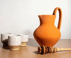 Verve Culture Terra Cotta Hot Chocolate Jug -Cooking Tools Store verve culture terra cotta hot chocolate jug verve culture 13667545350201