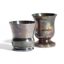 Vintage French Silver Jigger (Shot Glass)