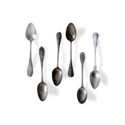 Vintage Large French Serving Spoon