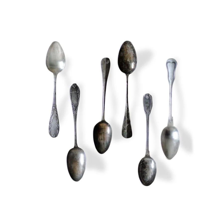 Vintage Large French Serving Spoon 3 Vintage Large French Serving Spoon